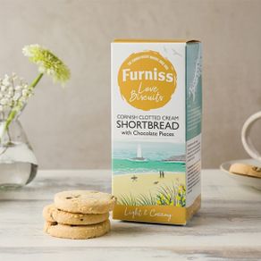 Furniss Cornish Clotted Cream Shortbread with Chocolate